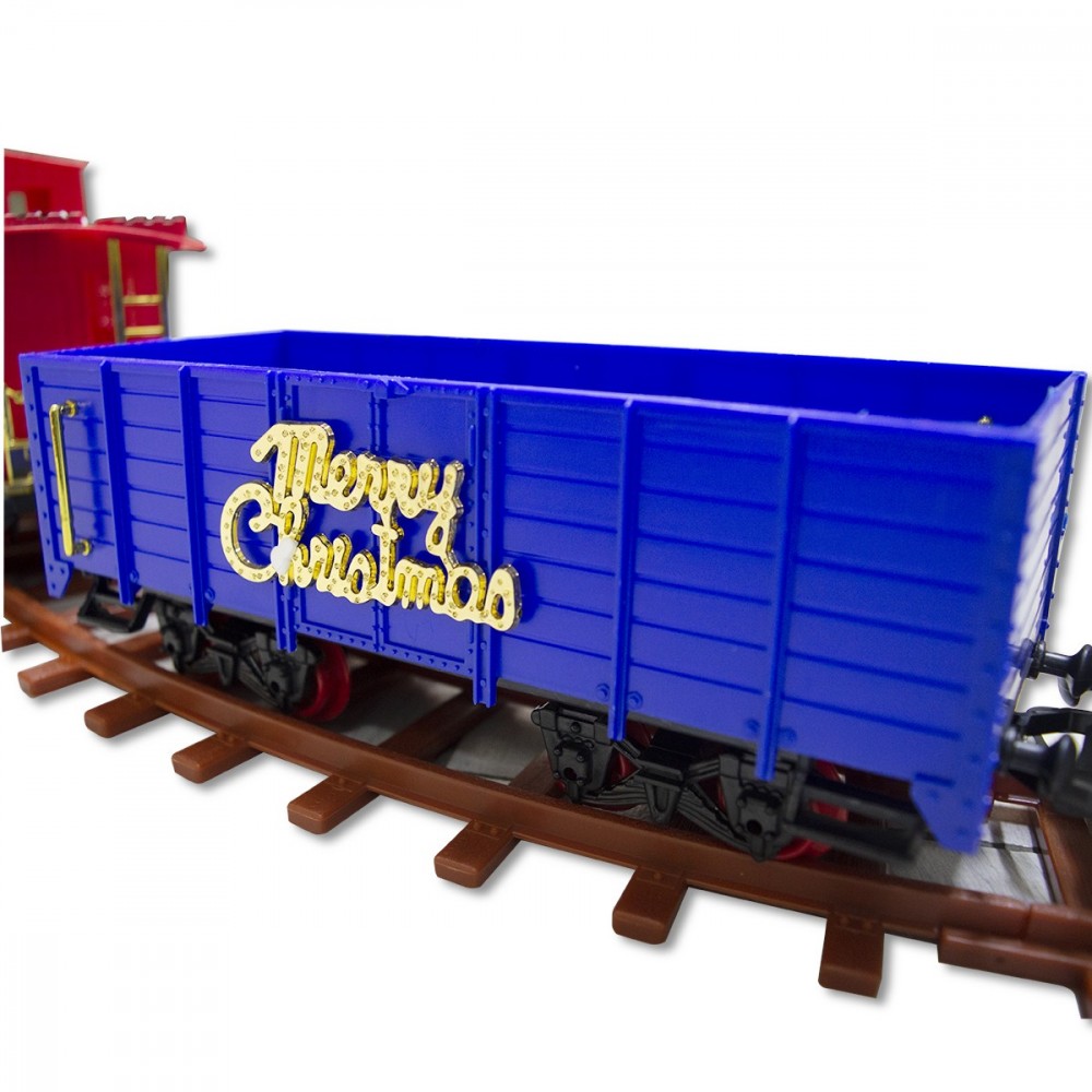 Train arbre de Noël batterie 52pièces 258109...