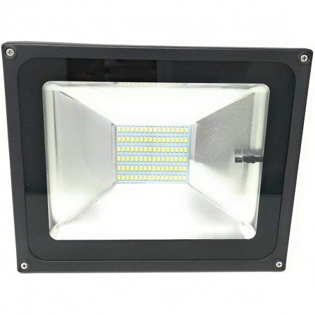 Phare 100W led énergie solaire froide 011100 , crépuscule et télécommande 6500k