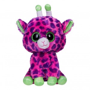 Gilbert coloré et poilu TY girafe en peluche 371426 aux... 2