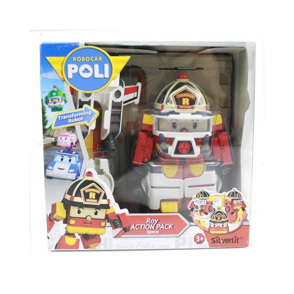 Robocar Poli Roy astronaute 833130 véhicule...
