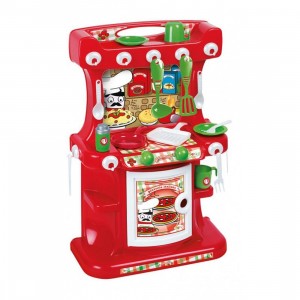 Mister Chef Kitchen 415405 Cuisine pour enfants rouge 58h...