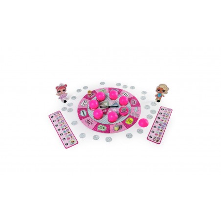 LOL SURPRISE! Jeu de table shuffle 268698 roue électronique max 4 joueurs