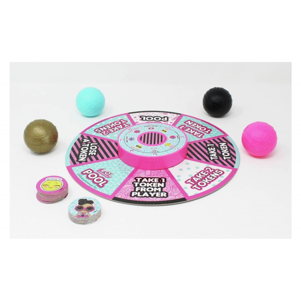 LOL SURPRISE! Jeu de table shuffle 268698 roue...