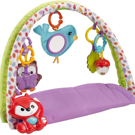 Fisher Price 328127 tapis de gymnastique 3en1 avec cordes et activités musicales