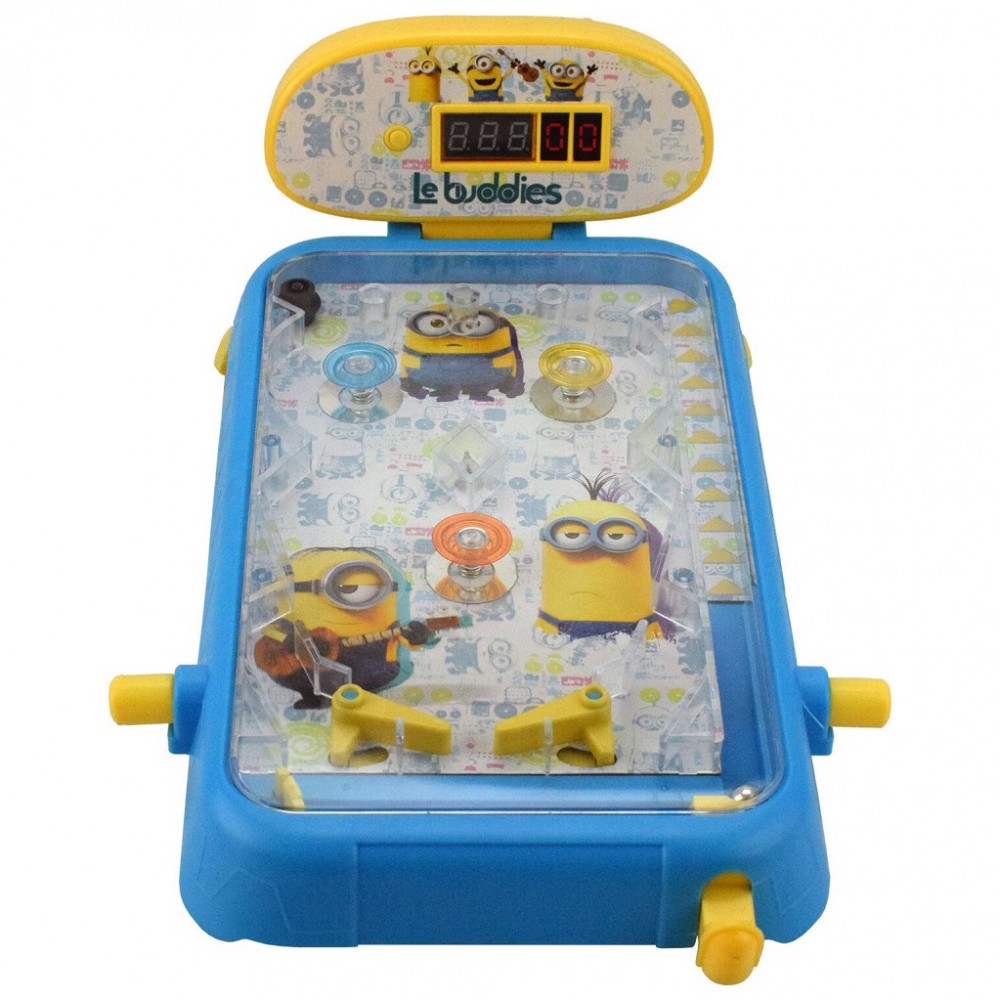 Super pinball flipper MINIONS avec lumière et des sons 309735 écran numérique