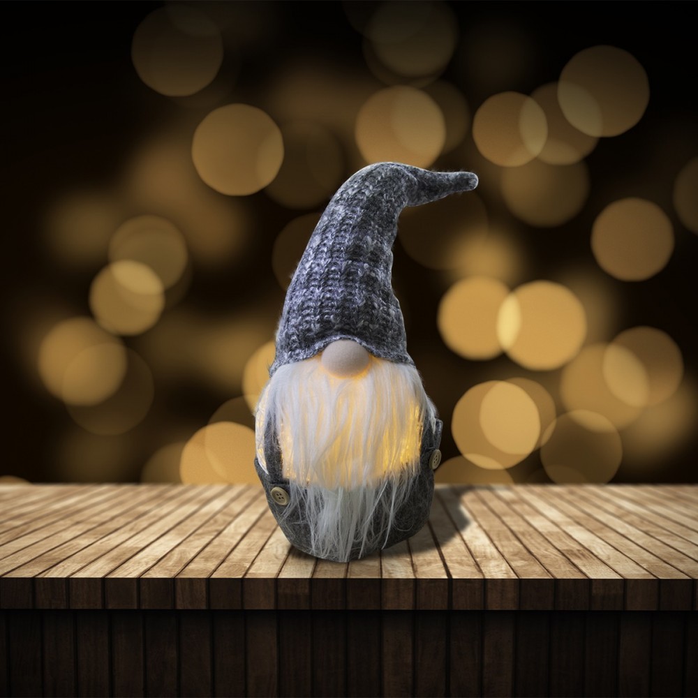 Décoration de Noël gnome gris 308027 avec...
