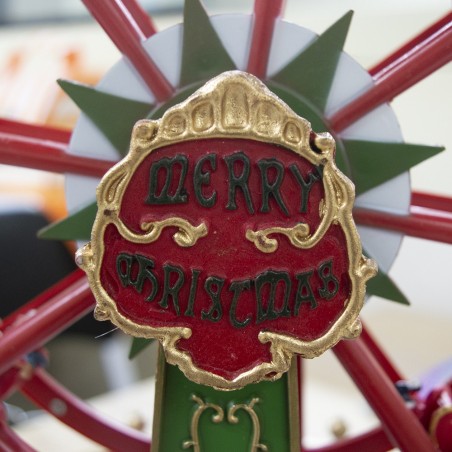 Carrousel de Noël Grande roue 367004 avec lumières, mouvement et musique 29x21cm