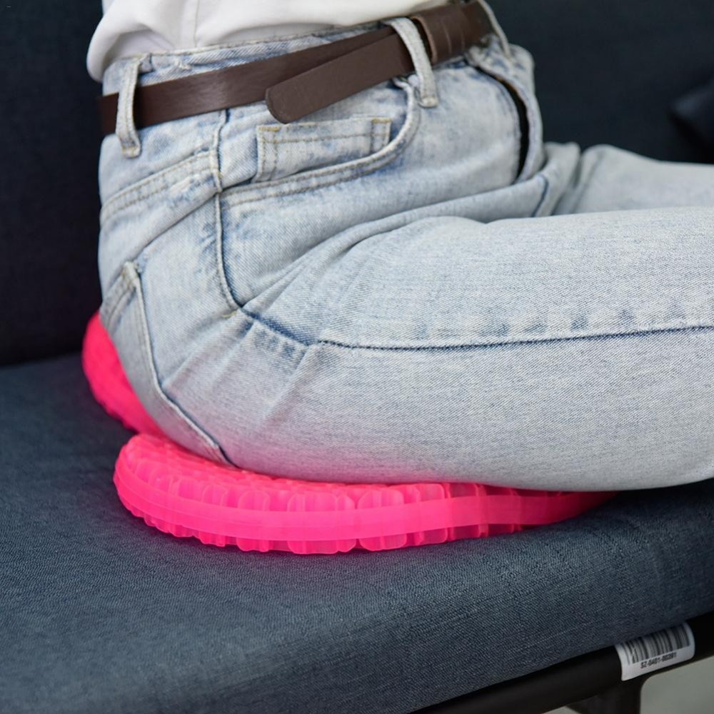 Coussin en forme de cœur en nid d’abeille en...