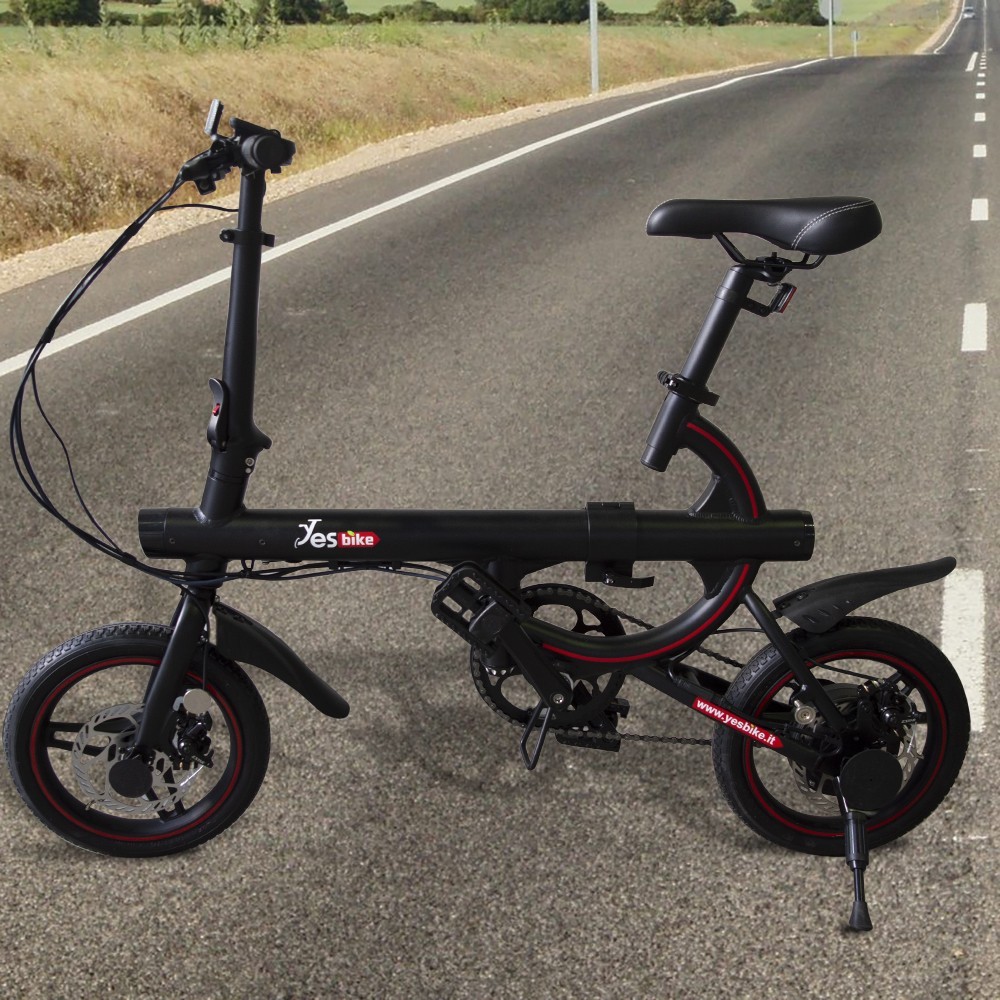 SMART vélo électrique adulte roue 14" vélo 3 vitesse 250W 5,8ah et affichage