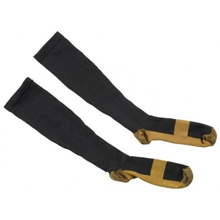 Pack 2 paires de Chaussettes de cuivre de coton déflateur 160207 bénéfiques