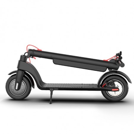 Scooter électrique N8 SPORT pliable roue 10" frein à disque 10 ah NOIR