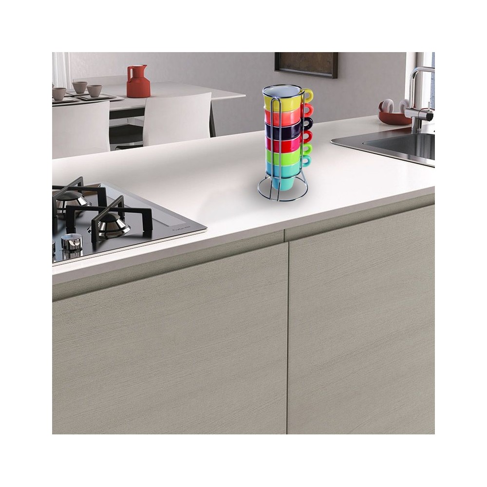 Mini Mug Café 788086 Set de 12 tasses colorées...