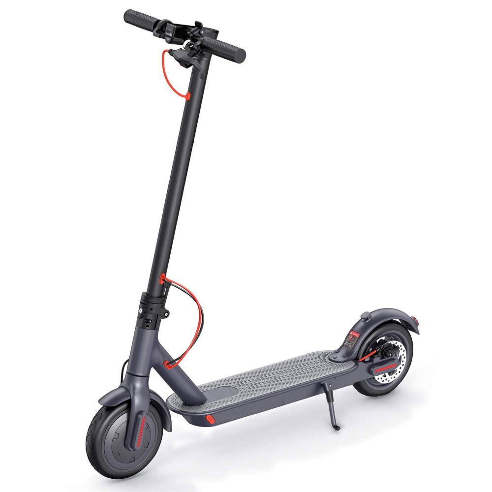 Scooter électrique M8 pliable roue 8,5" frein à disque 7,8 Ah GRIS