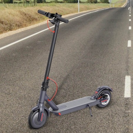 Scooter électrique M8 LITE pliable roue 8,5" frein à disque 4,4 Ah GRIS