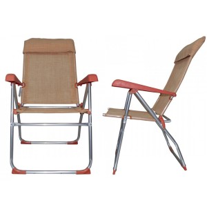 Couple Chaises longues 379530 inclinable 8 positions tube...