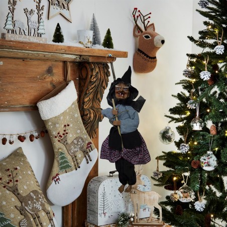 épiphanie décoration 535260 avec des yeux qui brillent et des sons 50 x 10 cm