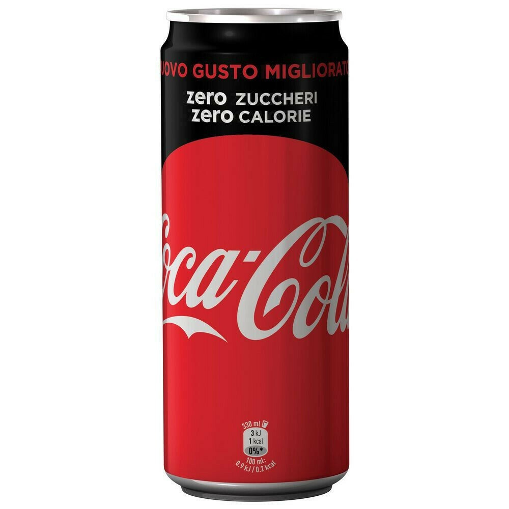 COCA COLA ZERO Pack économique 24 canettes 33...