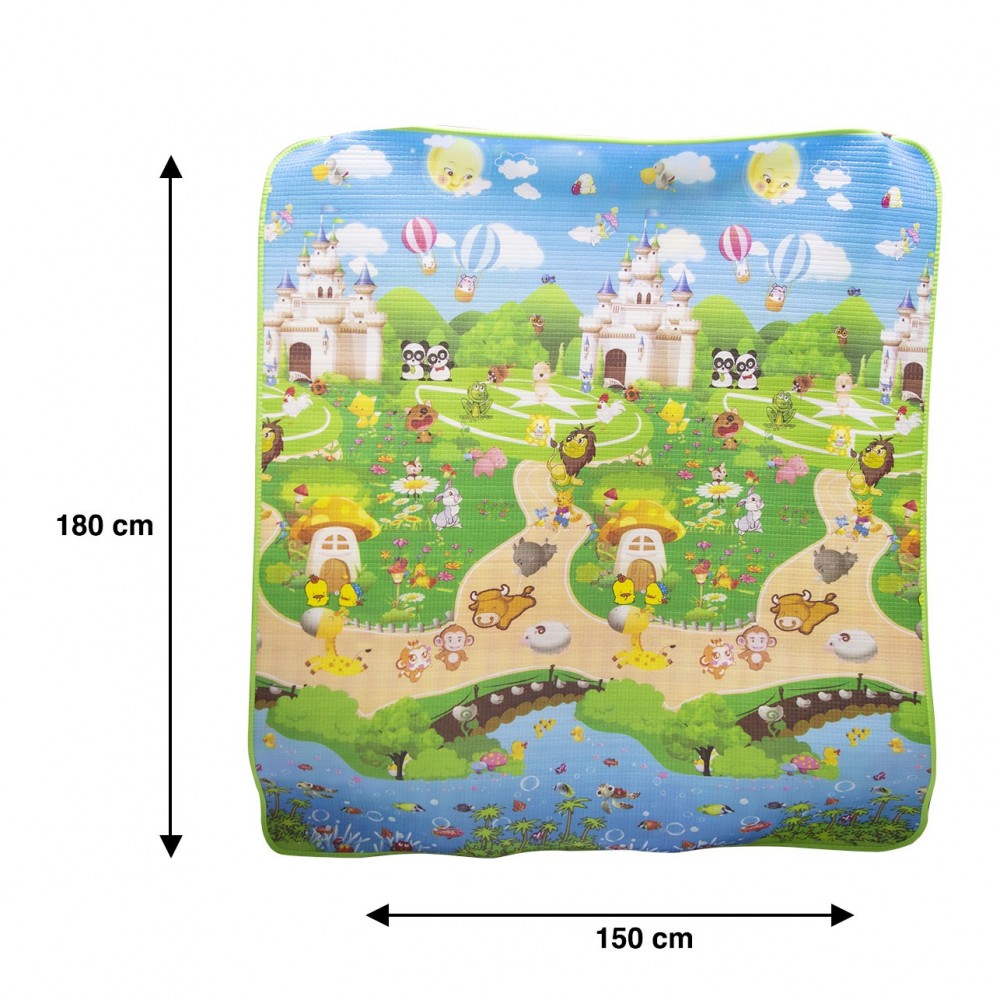 Maxi tapis 2 en 1 dessiné sur 2 côtés 013272...