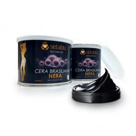 Kit Setablu cire dépilatoire noire, spatule étendoir et cire post-épilation