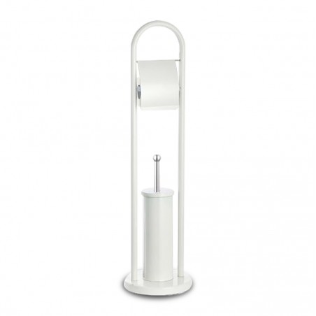 Felicia Porte Rouleau - Porte brosse toilette 136008 de 22 x 81 cm BLANC