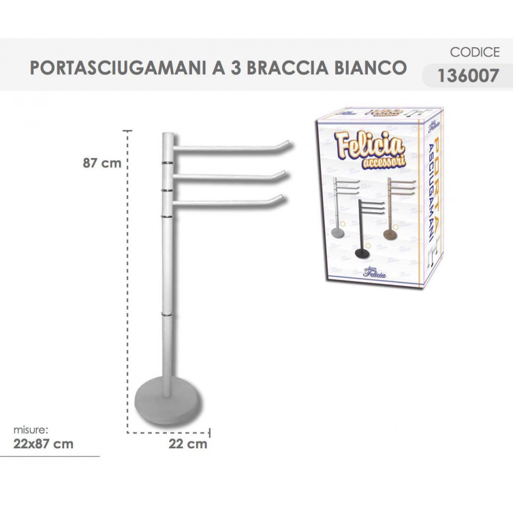 Felicia Porte serviettes de bain BLANC 136007...