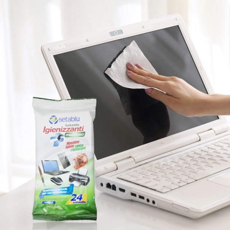 Setablu 24 pièces Lingettes hygiéniques multi-usages 592202 sans rinçage