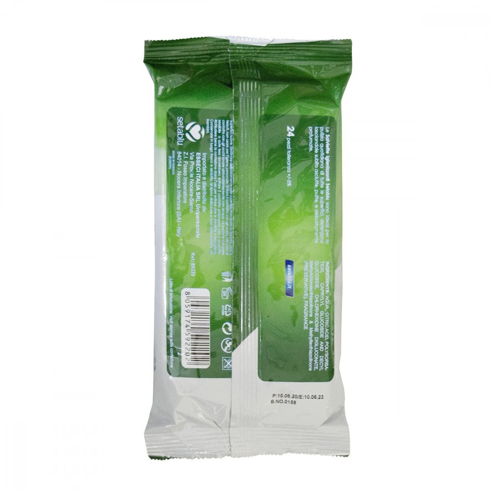 Setablu 24 pièces Lingettes hygiéniques...