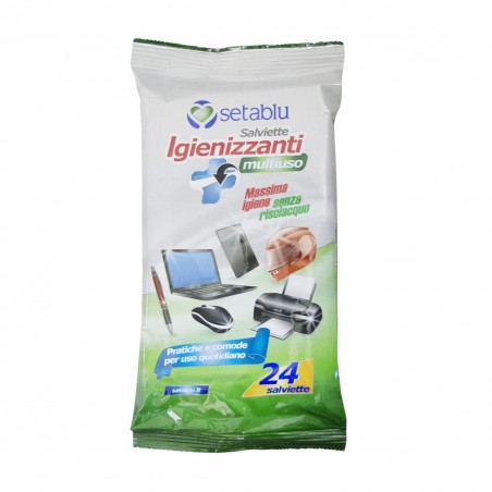 Setablu 24 pièces Lingettes hygiéniques multi-usages 592202 sans rinçage