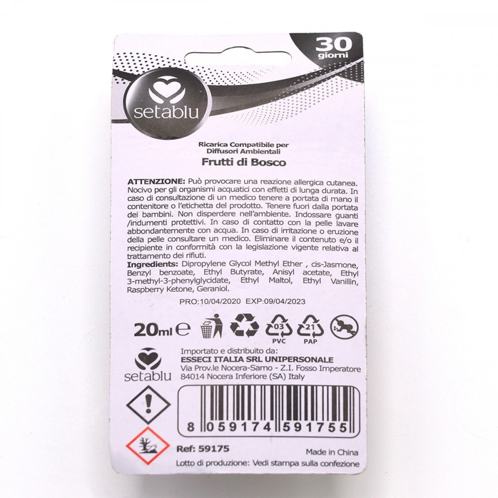 Setablu Aroma Baies 20 ml compatible 591755...