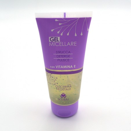 Setablu Gel micellaire démaquillant et détergent 577090 avec vitamine E 100ml
