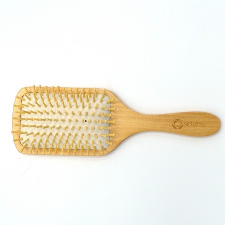 Setablu Brosse professionnelle 591700 en bois naturel et caoutchouc 24x8 cm