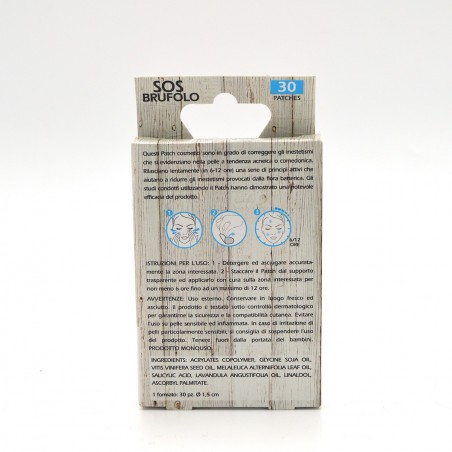 Setablu Sos Bouton Unisex 167573 applicateur durée 6/12 heures 30 Patchs