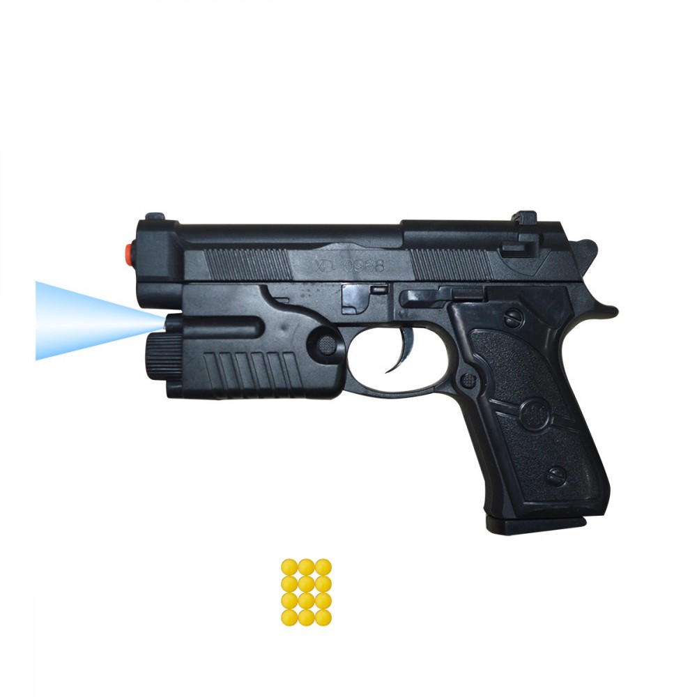 Pistolet jouet pour enfants 285510 Balles de 6mm et lumière