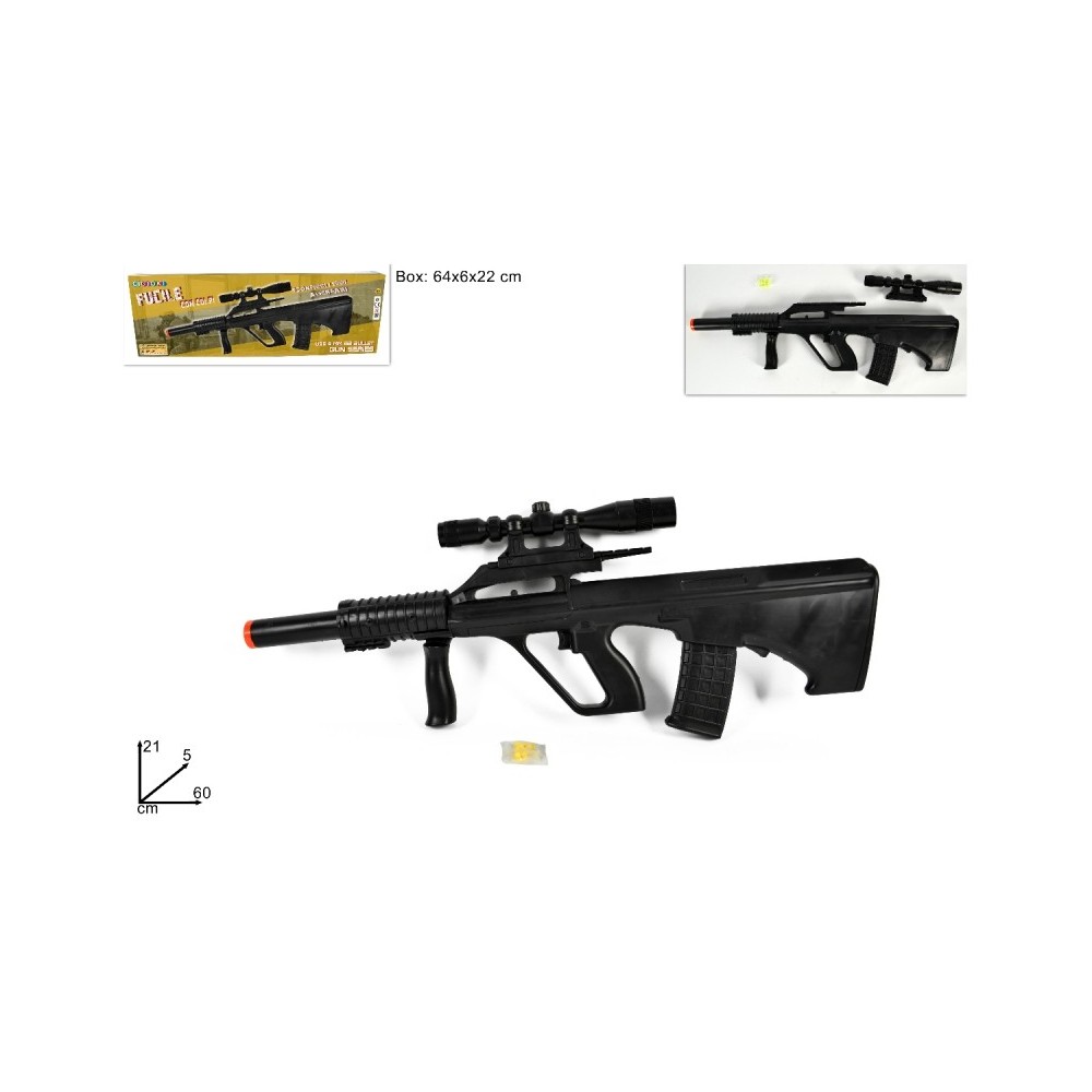 Fusil d’assaut jouet AUG 434000 avec des balles...