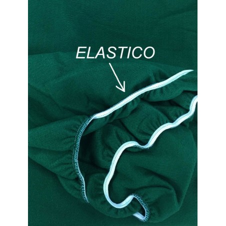 Tissu de table pour le jeu Poker vert 343919 avec élastique 140x140 cm carré