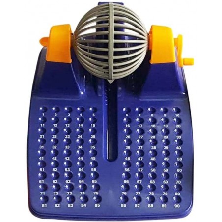 Jeu de société 556276 BINGO LOTTO 90 numéros 48 dossiers tourne chance