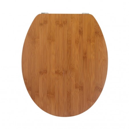 Siège de bain universel 600843 couleur noyer bois MDF 43x37 cm couvre-eau