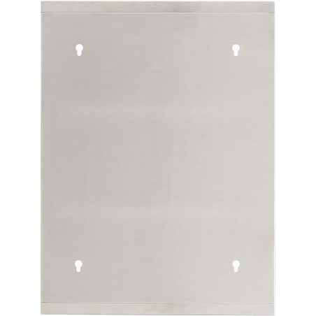 Armoire de pharmacie avec clé en acier inoxydable verre dépoli 30x12x45h cm