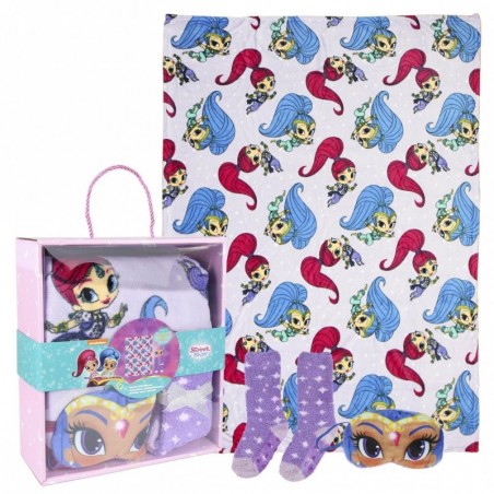 Coffret cadeau 22-3380 Couverture, bandeau et chaussettes Shimmer et shine