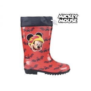 Bottine enfant 23-3486 galosce pluie de caoutchouc Mickey...