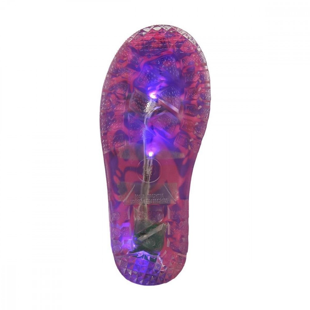 Bottine fille 23-2765 galosce semelle lumineuse...