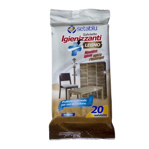 Setablu Lingettes hygiénisantes bois 592219 sans rinçage...