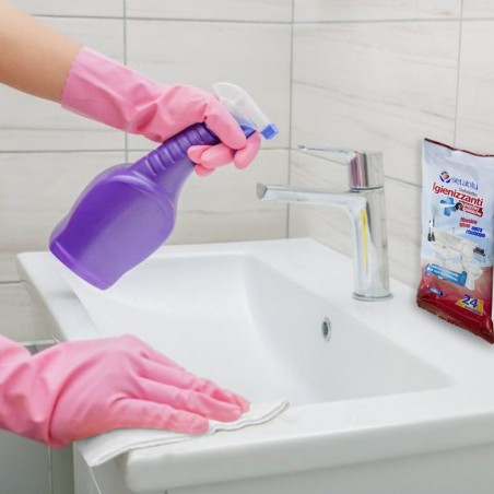 Setablu 24 Serviettes sanitaires de bain 592226 sans rinçage