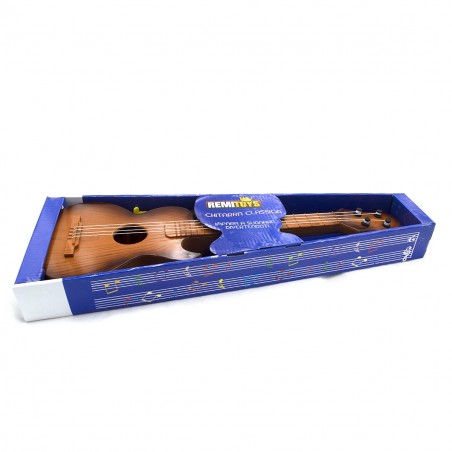 Remitoys Guitare classique pour enfants 082007 brun clair bois 41x17 cm