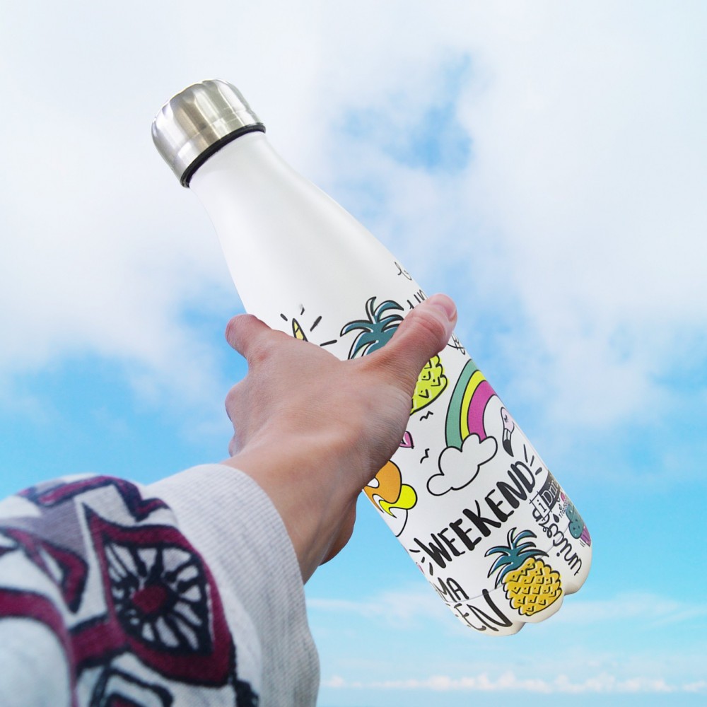 Bouteille UNICORN acier double paroi ID0009...