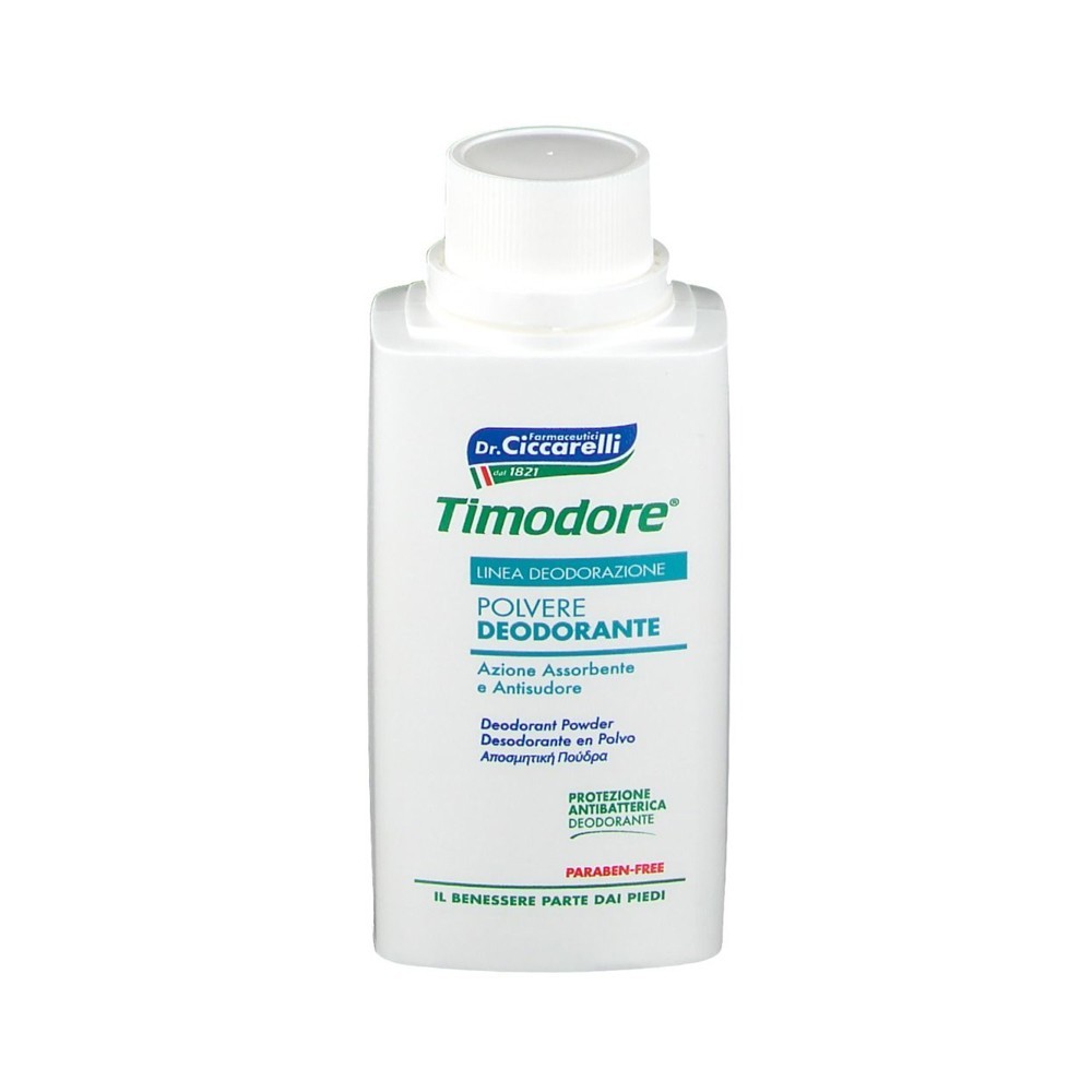 TIMODORE poudre désodorisante 113215 action absorbante antisudore pour pieds 75g