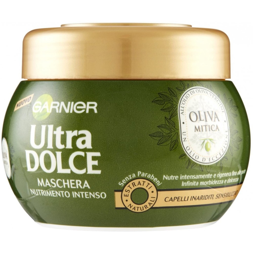 Ultra doux masque Garnier 696679 nourriture intense à l’huile d’olive 300ml
