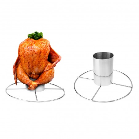 BBQ collection Rôtissoire pour poulets vertical 563497 Chicken Roaster 20x10 cm