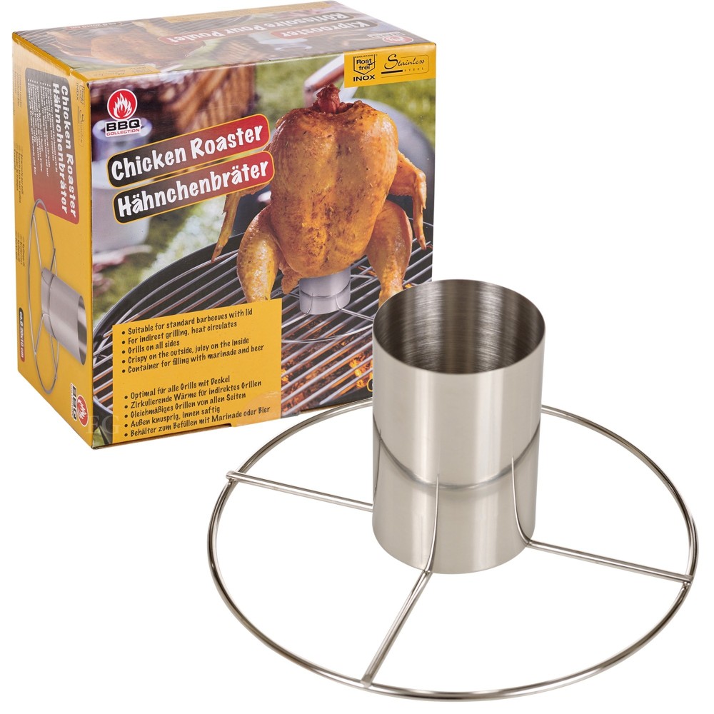 BBQ collection Rôtissoire pour poulets vertical 563497 Chicken Roaster 20x10 cm