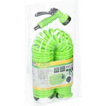 FUBUCA tuyau extensible 074276 de jardin 15Mt 7 fonctions d’enclenchement rapide